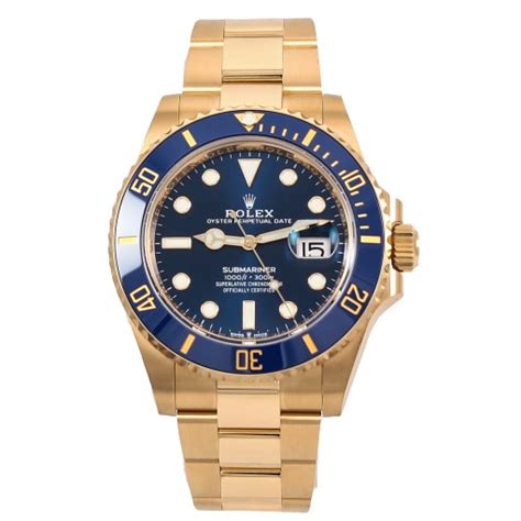 złoty rolex submariner|rolex submariner official site.